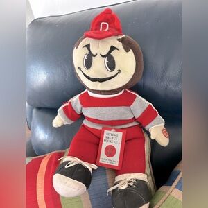 Brutus buckeye doll plays two OSU songs